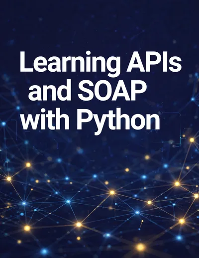 Learning APIs and SOAP with Python booklet cover