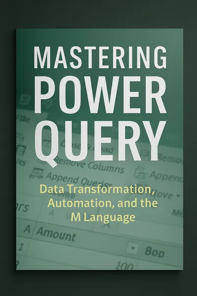 Mastering Power Query booklet cover