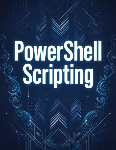 PowerShell Scripting booklet cover