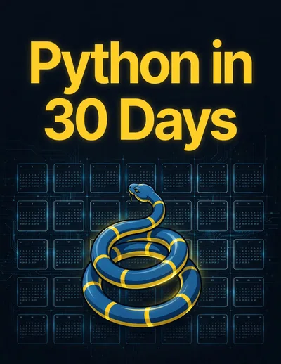 Python in 30 Days booklet cover